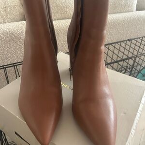 Marc Fisher Brown Heeled boots